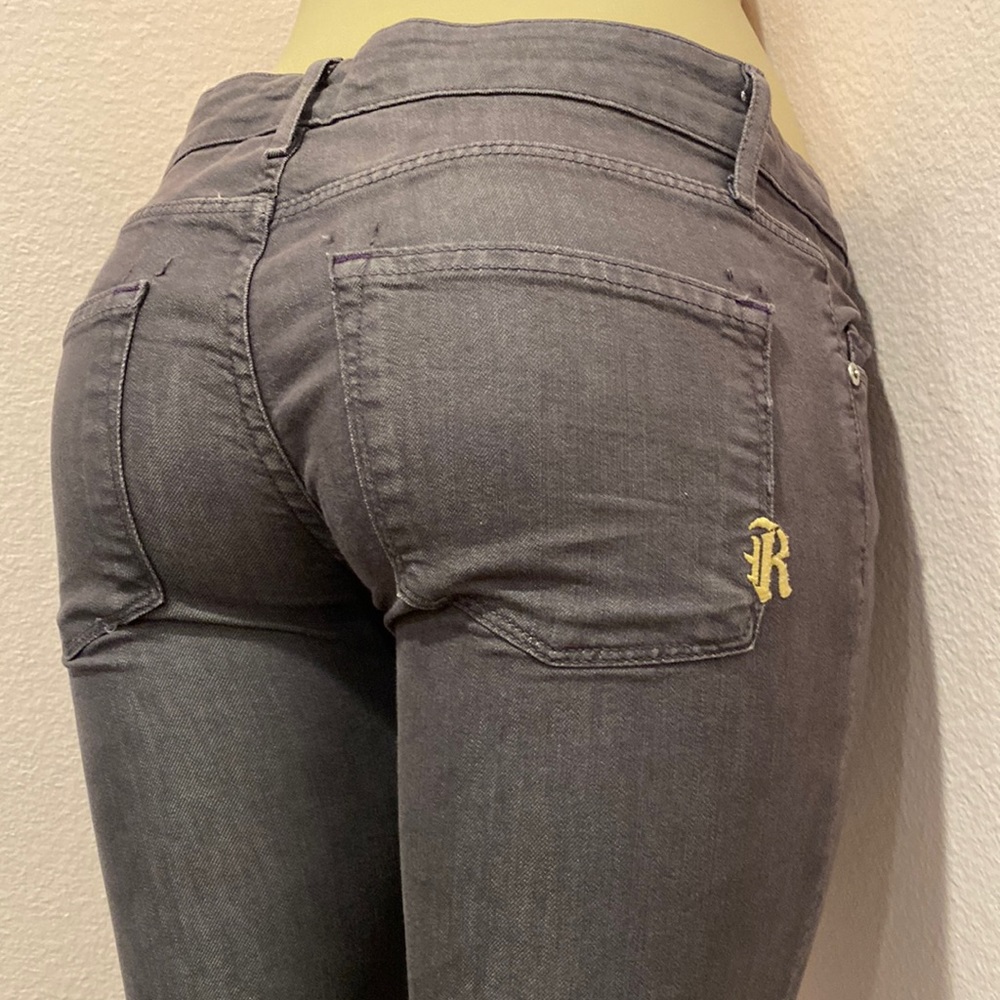 Size 27 Rich and skinny Sleek grey jeans nwot
